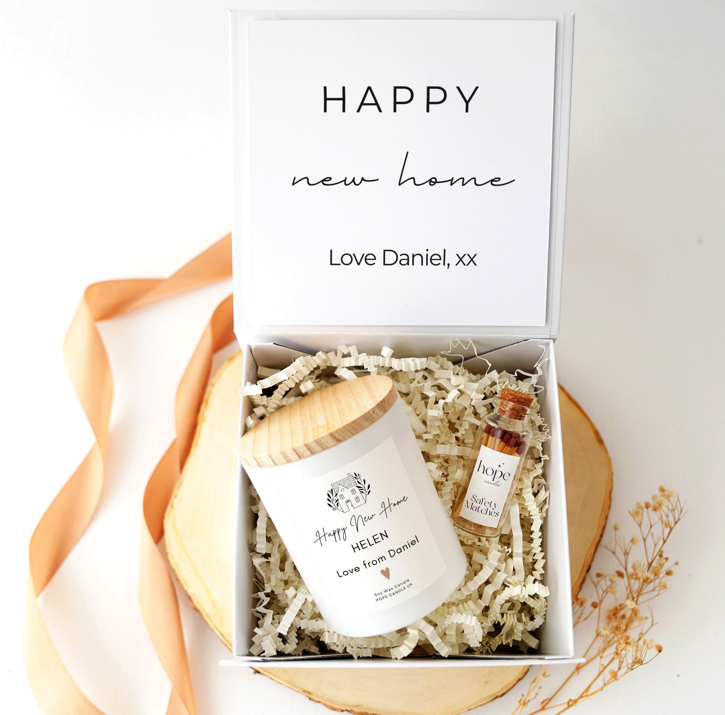 New Home Candle Gift Set for Couples, First Home Gift for Newlyweds