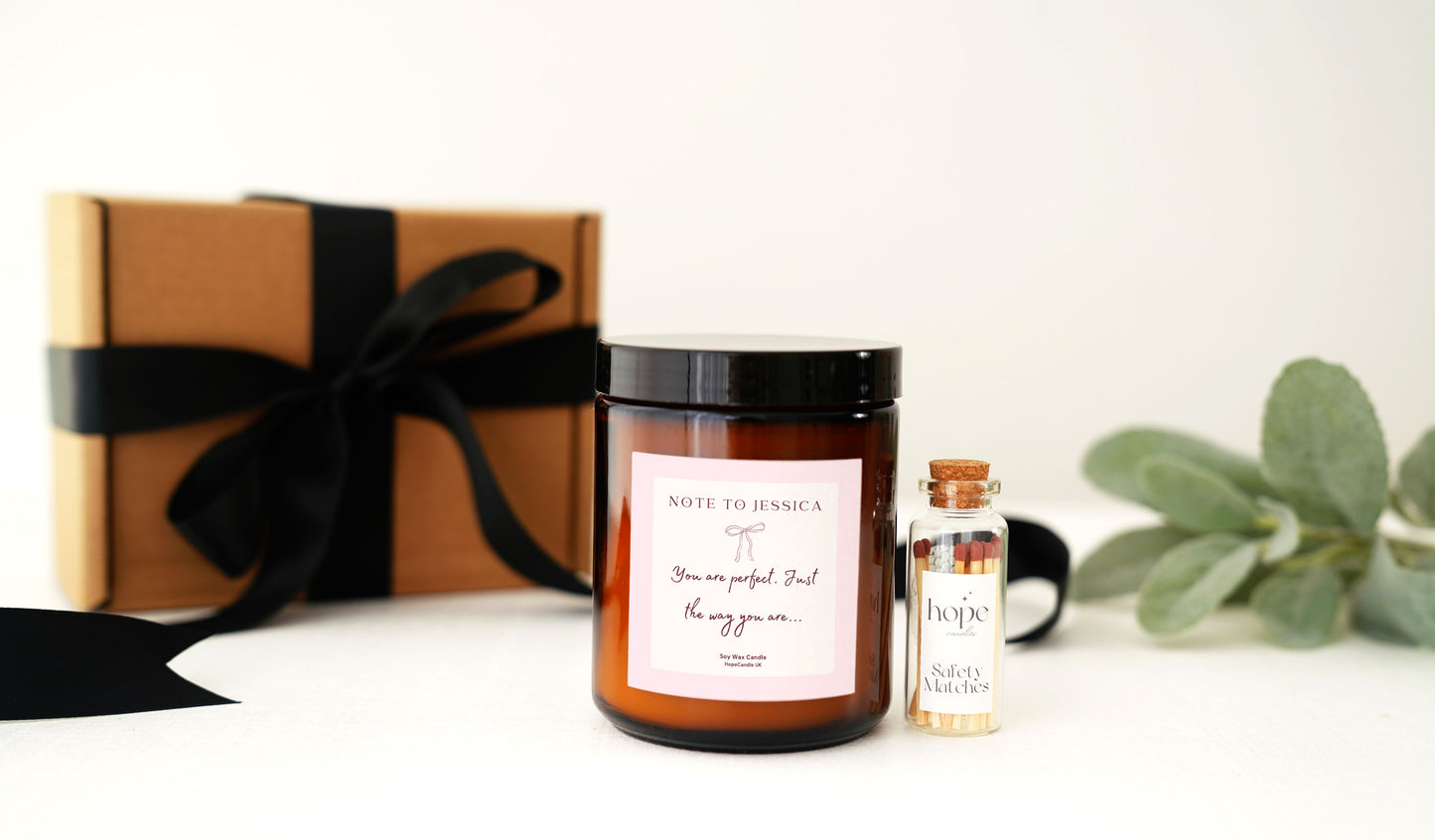Motivational Gift Friendship Candle, Gift for Best Friend, Positivity Candle for Her