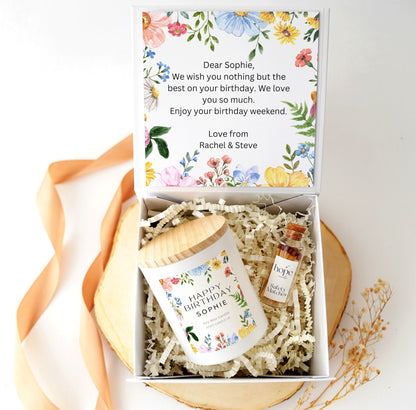 Birthday Gift For Friend, Handmade Soy Candle Gift For Her Birthday