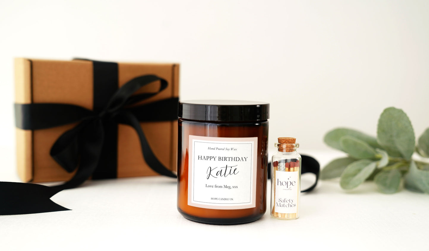 Personalised Birthday Candle for Bestie, Custom Birthday Gift Ideas for Girlfriend